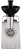 Мясорубка Moulinex ME108832 1400Вт черный/серебристый