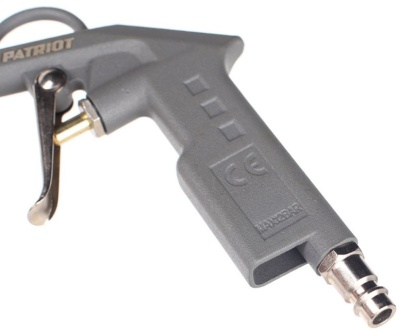 Пистолет продувочный для пневмоинструмента Patriot GH 60B 400л/мин серый