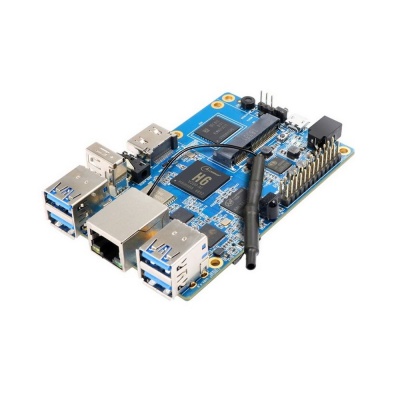 Orange Pi 3 H6 (2GB+8GB eMMC) (RD048) Quad-core 64-bit 1.8GHZ ARM Cortex™-A53with 2GB LPDDR3 (shared with GPU) with 8GB eMMC flash