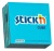 Блок самоклеящийся бумажный Stick`n 21337 51x51мм 250лист. 70г/м2 неон+пастель голубой 2цв.в упак.