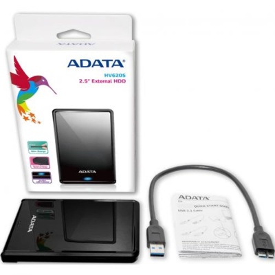 Внешний жесткий диск ADATA HV620S (AHV620S-4TU31-CBK)