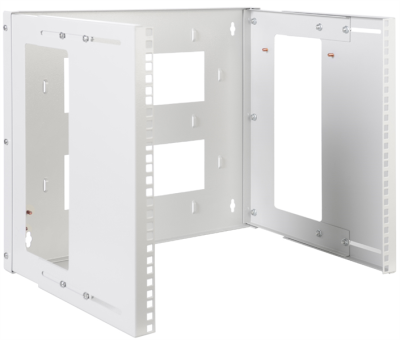 Кронштейн телекоммуникационный настенный 12U, регулируемая глубина 300...450 мм (КНО-М-12U)