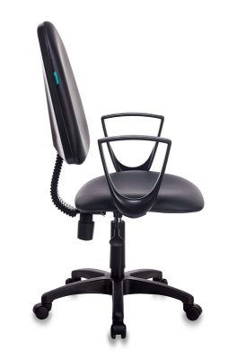 Кресло Бюрократ CH-1300N черный Престиж+ искусственная кожа крестовина пластик