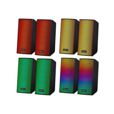 Акустическая 2.0 система Defender Spitfire black (6Вт, питание от USB, bluetooth) (65047)