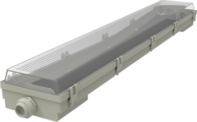 Светильник Gauss Industry 909410260 36Вт серый прямоугольный