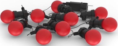 Гирлянда Gauss HL064 белт-лайт шарики 10лам. дл.8м в.0.05м