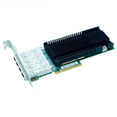 LRES1027PF-4SFP28 PCIe v4.0 x8 4*SFP28 10/25G NIC Card (303851)