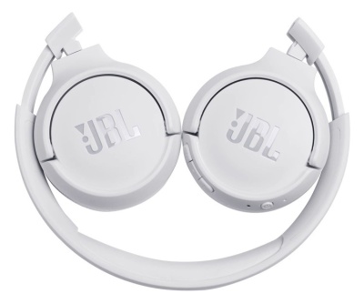 Гарнитура накладные JBL T500 1.187м белый проводные оголовье (JBLT500WHT)