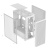 Корпус Ocypus Gamma C70 ARGB без БП White (Gamma-C70-WHG400XX-GL) Корпус Ocypus Gamma C70 ARGB без БП White (Gamma-C70-WHG400XX-GL)
