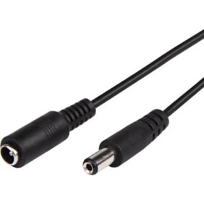 Rexant (14-0350) Удлинитель кабеля питания DC гнездо-штекер (2,1х5,5мм) 1,5м