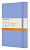 Блокнот Moleskine CLASSIC QP060B42 Large 130х210мм 240стр. линейка твердая обложка голубая гортензия
