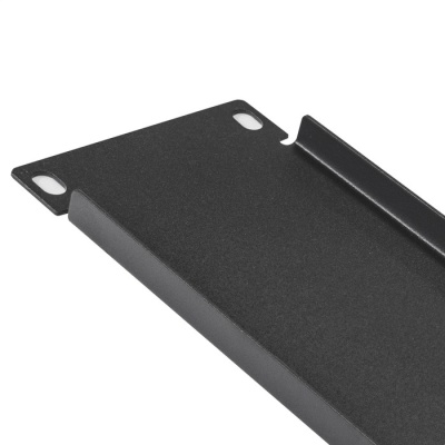 Exegate EX292882RUS Заглушка (фальш-панель) ExeGate FP19-2UM (19" 2U, металлическая, цвет черный, RTL)