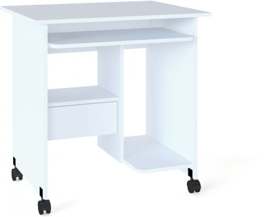 Стол для компьютера Сокол КСТ-10.1 столешница ЛДСП белый (КСТ10.1Б6)