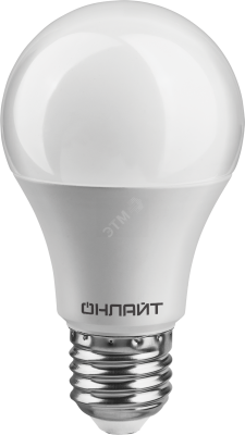 Лампа светодиодная LED 10вт E27 теплый PROMO