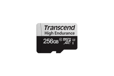 Карта памяти Transcend 256GB microSD w/ adapter U1, High Endurance R95/W45 MB/s