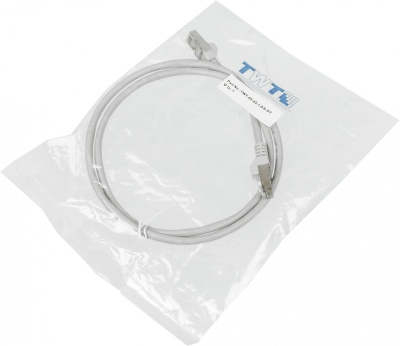 Патч-корд Lanmaster TWT-45-45-1.0/S-GY вилка RJ-45-вилка RJ-45 кат.5е 1м серый ПВХ (уп.:1шт)