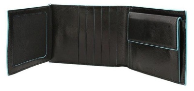 Кошелек мужской Piquadro Blue Square PU1240B2/N черный натур.кожа