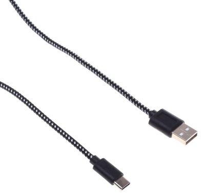 Кабель Buro Braided BHP RET TYPEC1 USB (m)-USB Type-C (m) 1м
