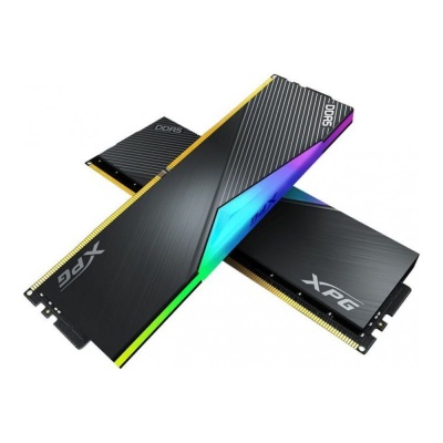 Модуль памяти ADATA 32GB DDR5 8000 DIMM XPG Lancer RGB kit 2*16, 1.45V, CL38-48-48, black