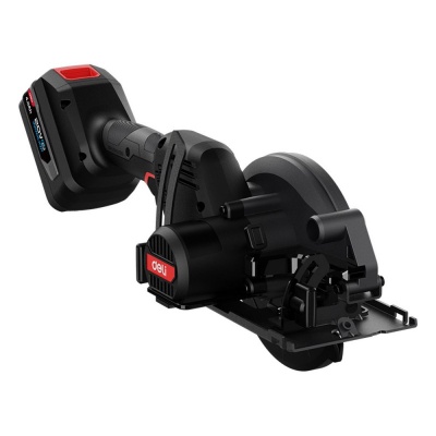 Циркулярная пила аккумуляторная Deli DE-YJ20-1D4 (2 АКБ*4Ач + ЗУ, 20V, 6900об/мин, диаметр диска 150мм, диск в комплекте, сумка)