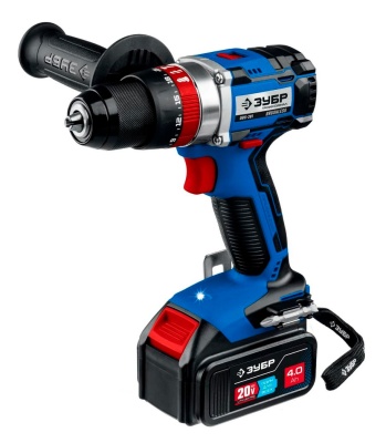 Дрель-шуруповерт Зубр DBS-201-42 аккум. патрон:быстрозажимной (кейс в комплекте)