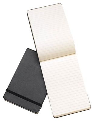 Блокнот Moleskine REPORTER QP511 Pocket 90x140мм 192стр. линейка твердая обложка черный