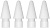 Наконечник Apple для Apple Pencil MLUN2ZM/A белый