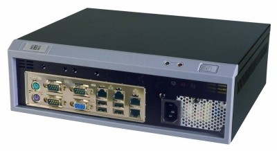 Корпус для промышленного компьютера, mITX, отсек для 3,5" HDD, БП 270Вт