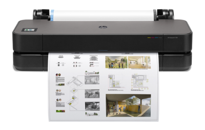 Широкоформатный принтер HP DesignJet T230 Printer (24",4color,2400x1200dpi,516Mb, 35spp(A1),USB/GigEth/Wi-Fi,rollfeed,sheetfeed, autocutter,1y warr, repl. 5ZY57A) (5HB07A#B19)