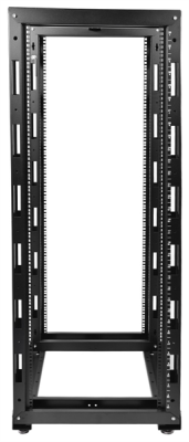Стойка телекоммуникационная универсальная 24U двухрамная, цвет черный (СТК-24.2-9005)
