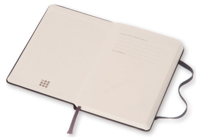 Блокнот Moleskine CLASSIC QP066 Large 130х210мм 240стр. пунктир твердая обложка черный