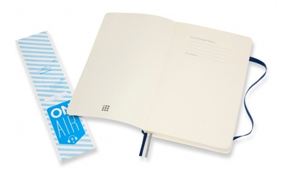 Блокнот Moleskine CLASSIC SOFT EXPENDED QP616EXPB20 Large 130х210мм 400стр. линейка мягкая обложка синий сапфир