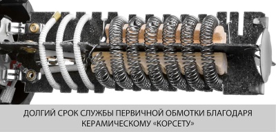 Технический фен Зубр ФТ-1600 1600Вт темп.350/550С
