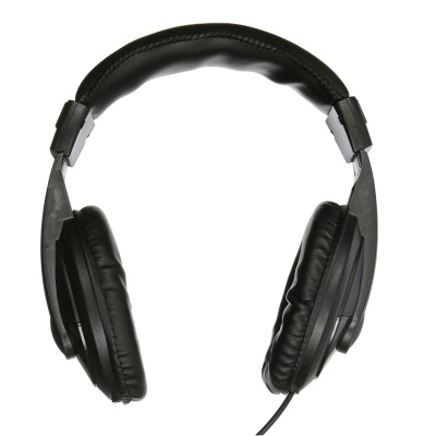 Наушники мониторные Оклик HP-M211V 1.8м черный проводные оголовье