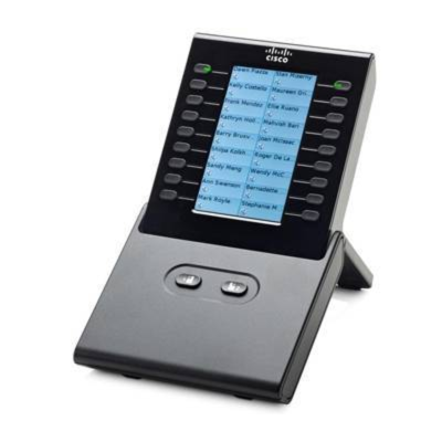 Блок расширения Cisco CP-CKEM-C для телефонных аппаратов Cisco CP-8900, CP-9900, черный