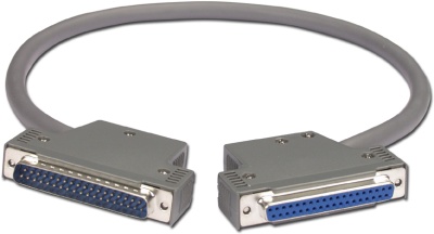Кабель DB-37 "папа" - DB-37 "мама", 0.5 м