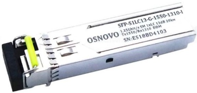 Трансивер OSNOVO SFP-S1LC13-G-1550-1310-I