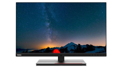Монитор Lenovo P27u-20, черный/красный, 27", 16:9, IPS, 3840 x 2160, 4ms, 450cd, 60Hz, 2xHDMI, 1xDP, 3xUSB, USB-C, 1xThunderbolt, LAN, SPK HAS