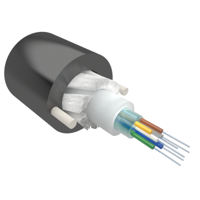 Кабель оптический Alpha Mile Микро ADSS, 08 волокон