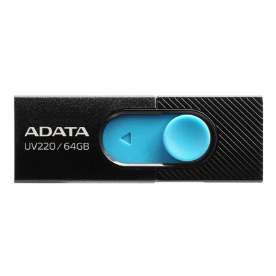 Флэш-накопитель 64GB AUV220-64G-RBKBL BLACK ADATA