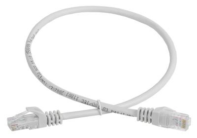 Патч-корд ITK PC01-C5EU-2M-G UTP вилка RJ-45-вилка RJ-45 кат.5е 2м серый ПВХ (уп.:1шт)