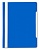 Папка-скоросшиватель Бюрократ -PS20BLUE A4 прозрач.верх.лист пластик синий 0.12/0.16
