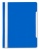 Папка-скоросшиватель Бюрократ -PS20BLUE A4 прозрач.верх.лист пластик синий 0.12/0.16