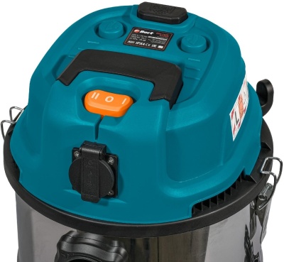 Bort Пылесос для сухой и влажной уборки BSS-1630-STORM {бак 30 л; 1600 Вт;  шланг 3 м; всасывание 270 Вт; Уровень шума 78 дБ; Вес 6,5 кг; Напряжение 220 В; аксессуаров 12 шт, гарантия 2 г} [93417500]