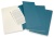 Блокнот Moleskine CAHIER JOURNAL CH016B44 Large 130х210мм обложка картон 80стр. линейка голубой (3шт)