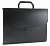 Портфель Бюрократ -BPP13BLCK 13 отдел. A4 пластик 0.7мм черный