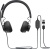 Наушники с микрофоном Logitech Zone Wired Teams черный матовый 1.9м накладные USB оголовье (981-000870)