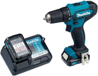 Дрель-шуруповерт Makita DF333DWYE Promo 12Вт аккум. патрон:быстрозажимной