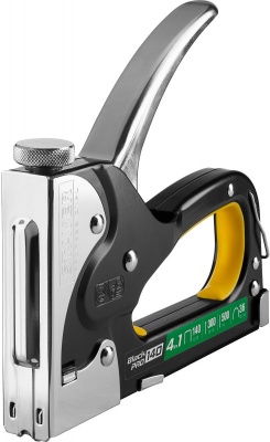 Степлер ручной Stayer BlackPro 140 скобы тип 140(6-14мм)/36(10-14мм)/300(10-14мм)/500(14мм)