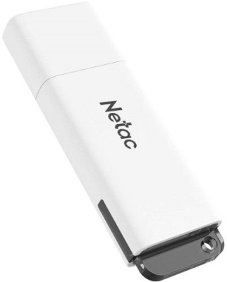 Флеш Диск Netac 16Gb U185 NT03U185N-016G-20WH USB2.0 белый